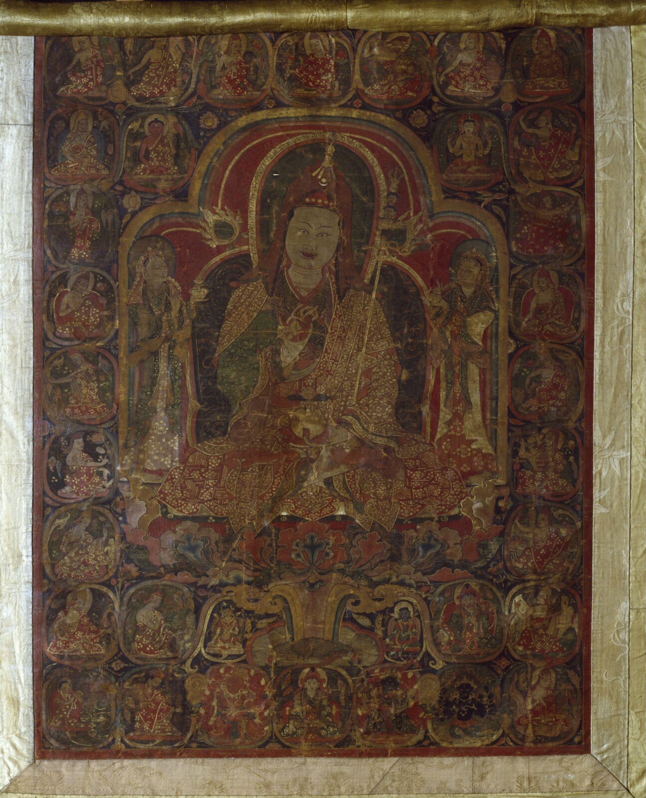 Tibetan painting, 14th century