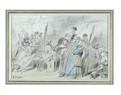 Art Students, South Kensington