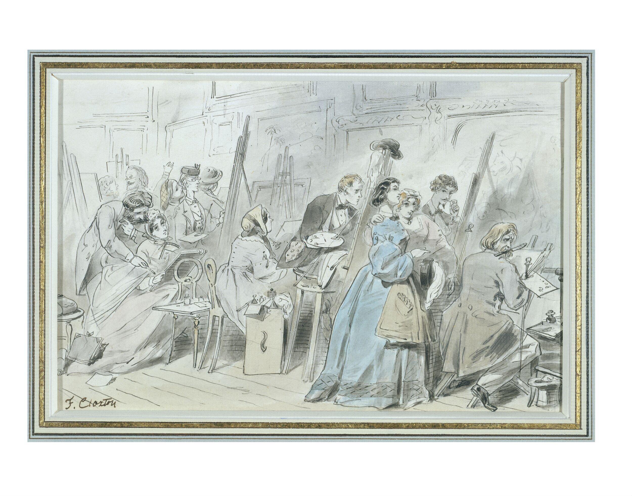 Art Students, South Kensington
