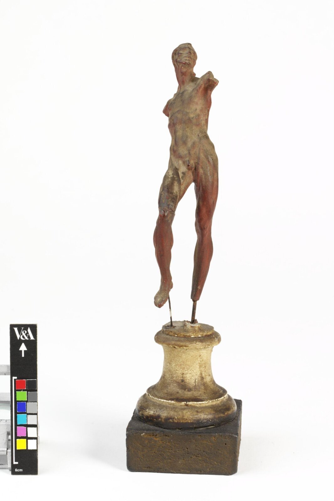 Male Écorché figure, late 16th century