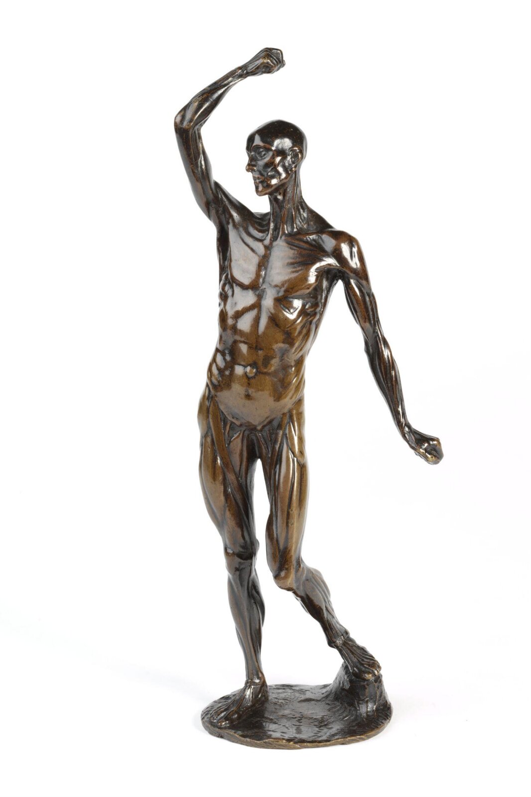 Anatomical figure, attributed to Edward Burch, 1761-1767