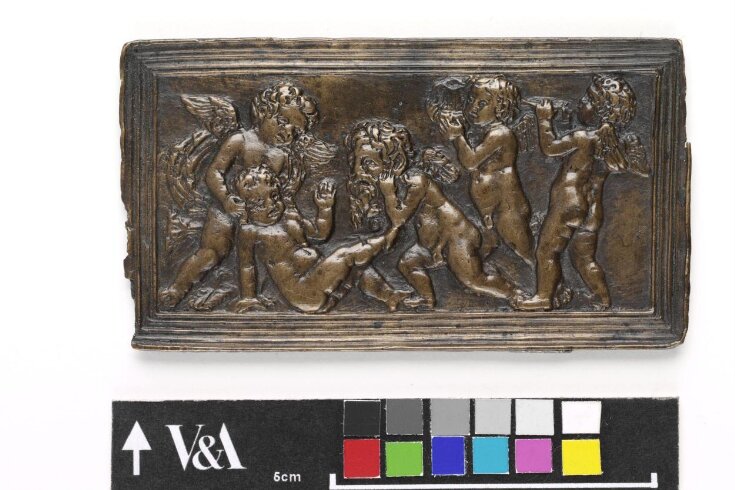 Five putti at play top image
