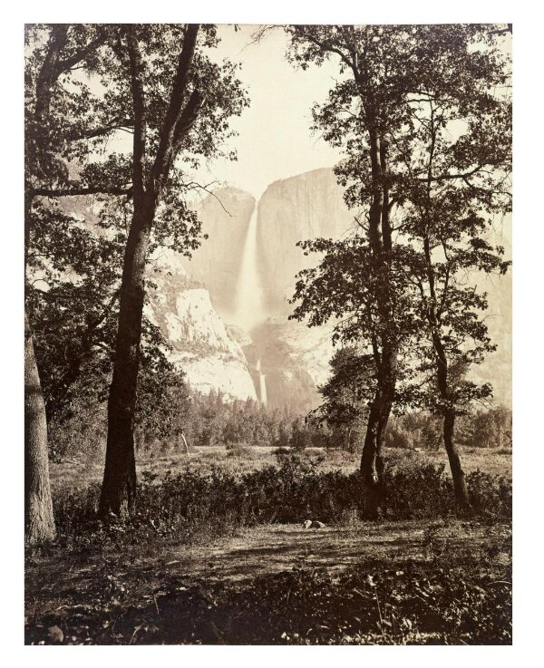 Yosemite Falls | Watkins, Carleton E. | V&A Explore The