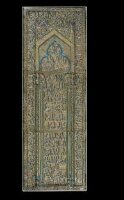 میوزیم کے کھلے ذخیرے سے «Kashan Tomb Tile, c.1300» کی تصویر