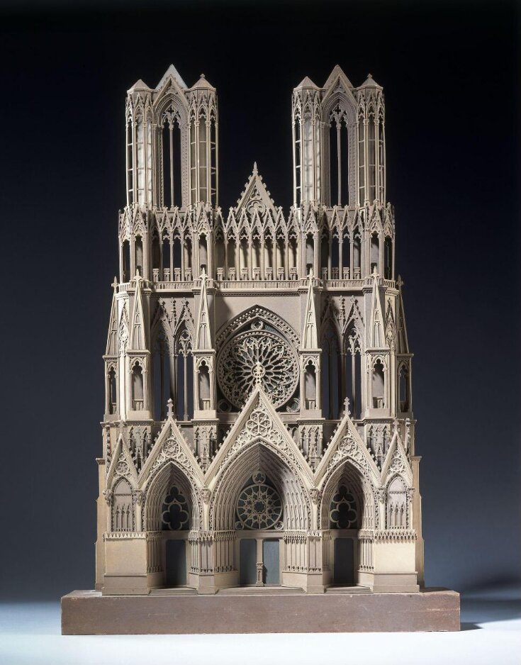 Model of West Front of Rheims Cathedral top image