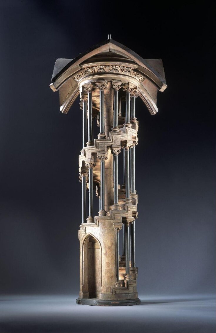 Architectural model of a staircase in the north transept of St Patrick's Cathedral, Dublin top image