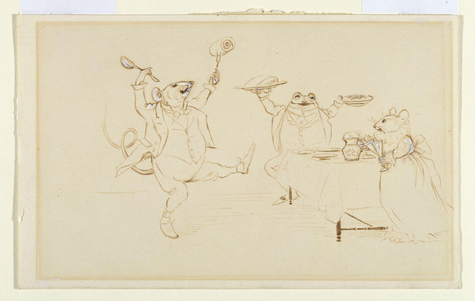 A Frog He Would A-Wooing Go, Randolph Caldecott, 1883
