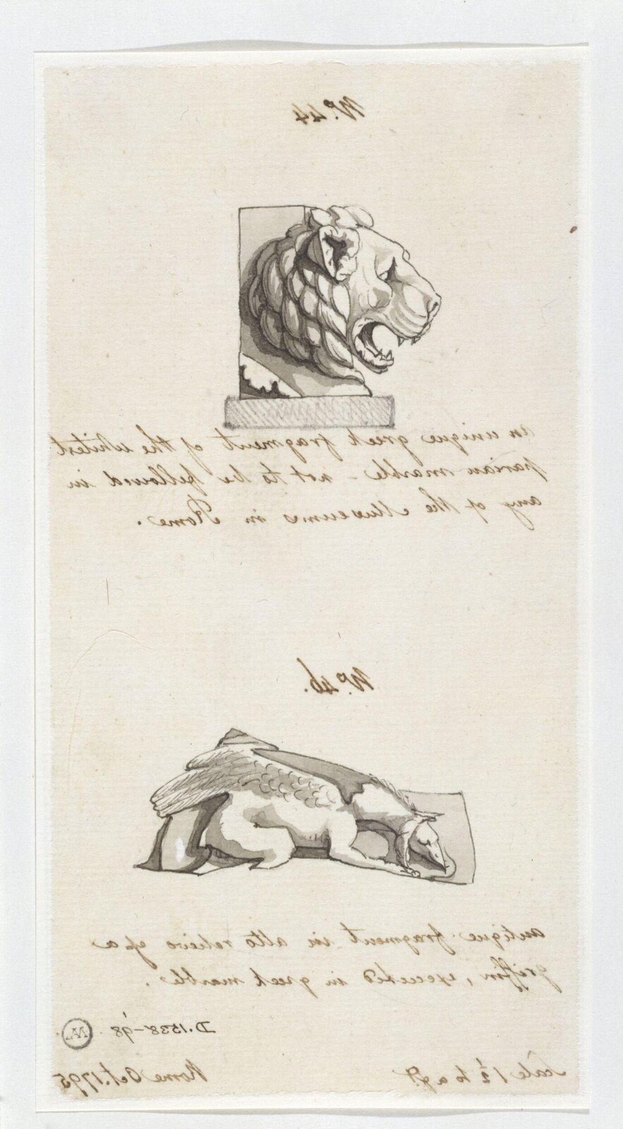 Drawing, Charles Heathcote Tatham, 1794-1796