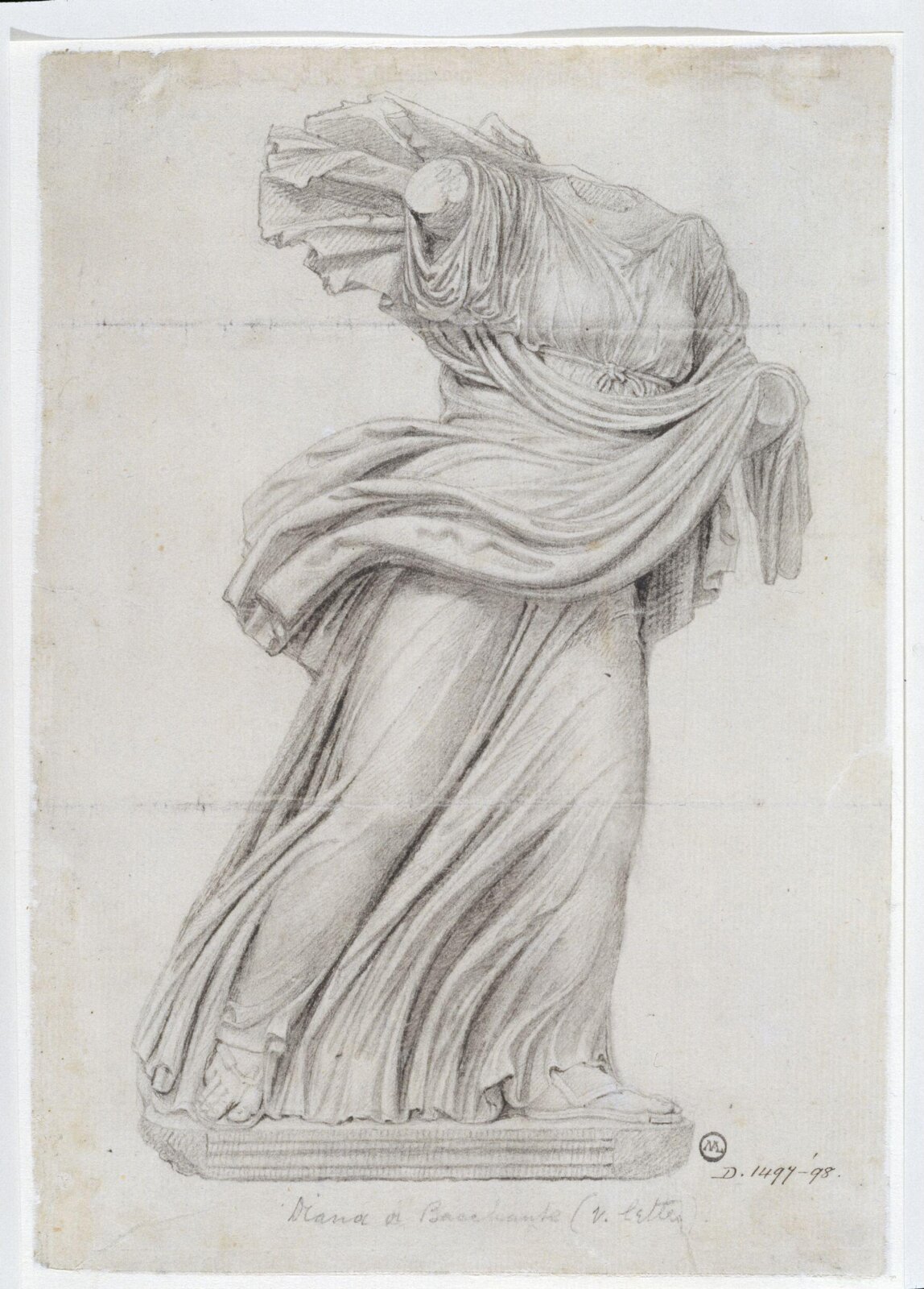 Drawing, Charles Heathcote Tatham, 1794-1796
