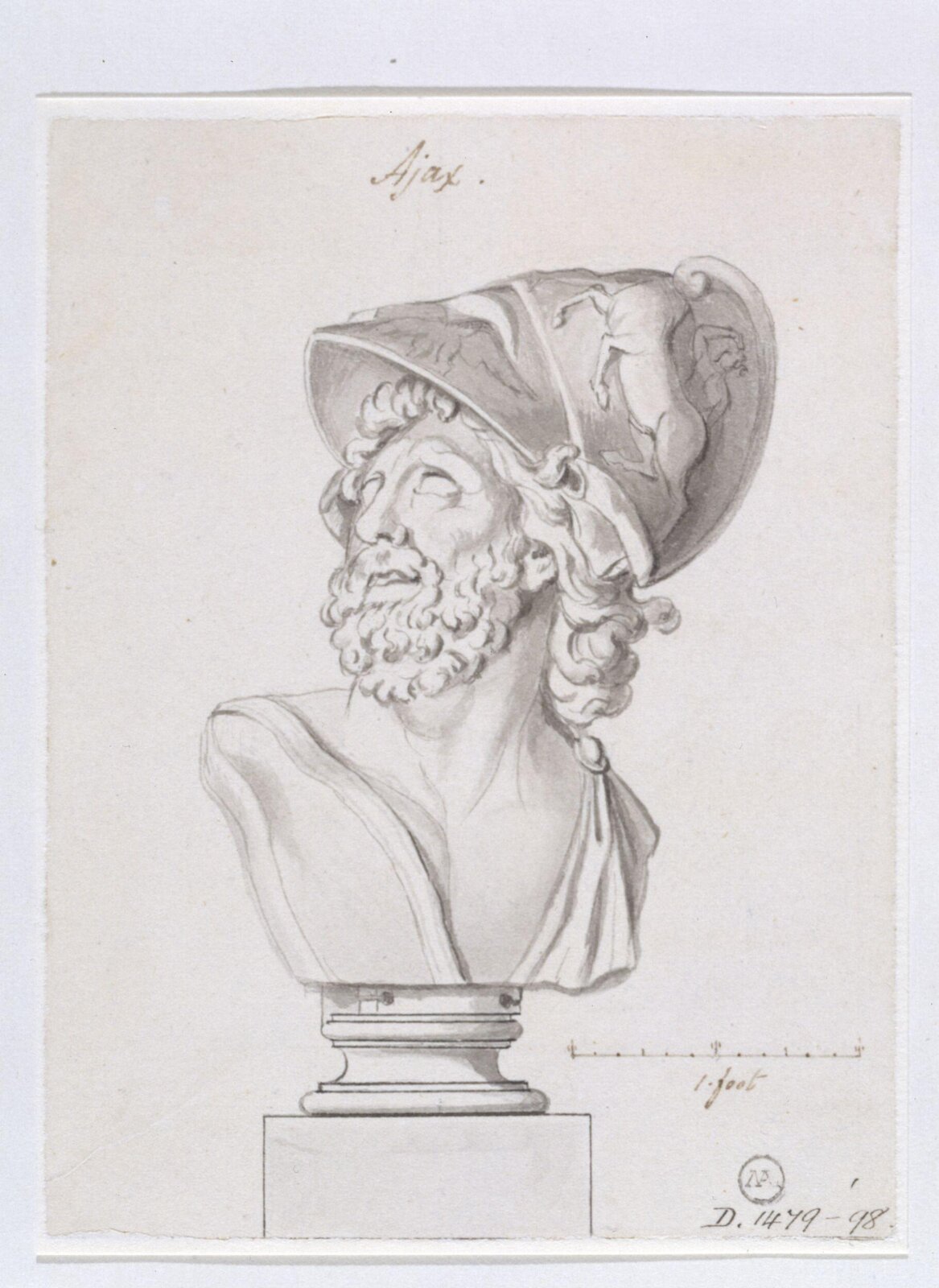 Drawing, Charles Heathcote Tatham, 1794-1796
