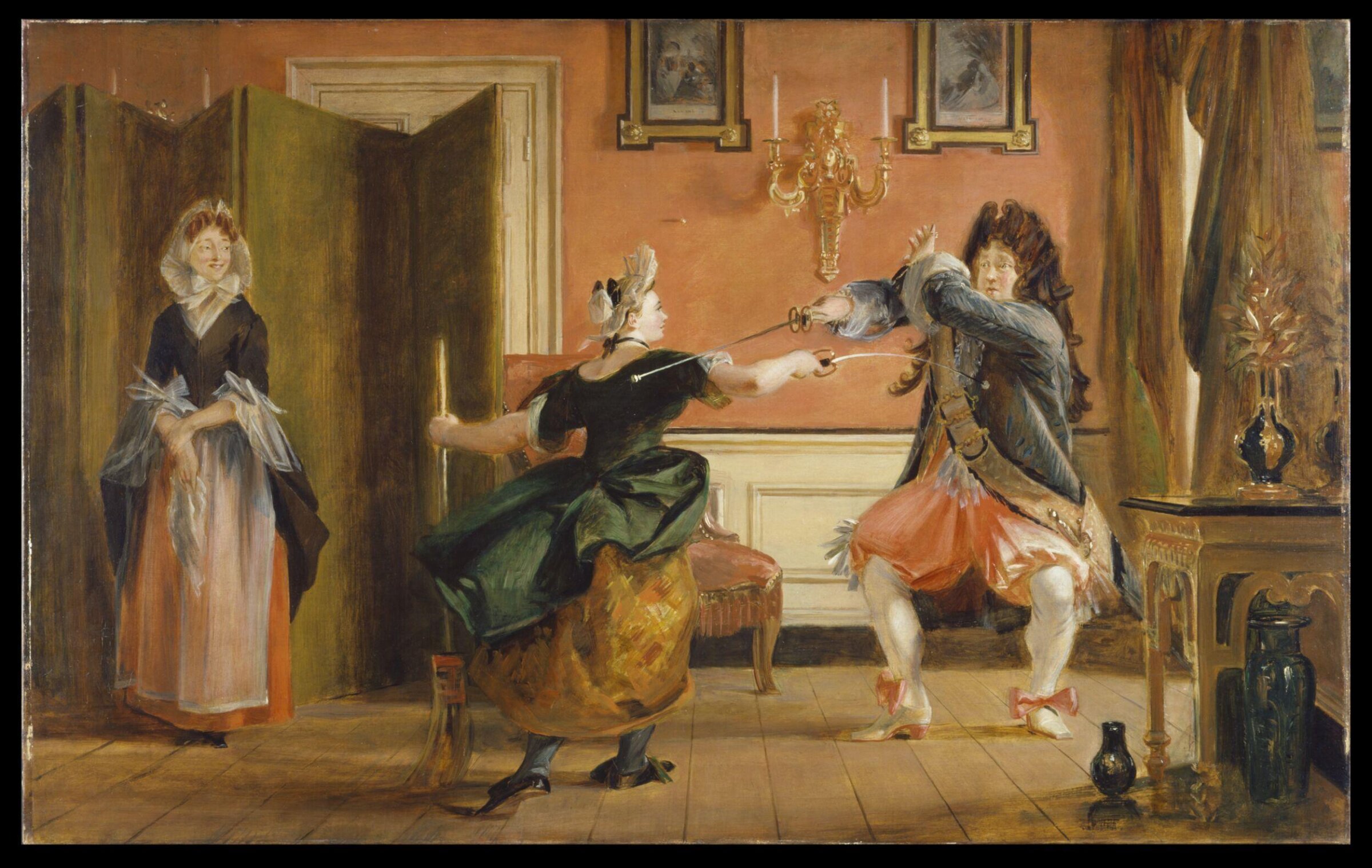 Le Bourgeois Gentilhomme, Charles Robert Leslie, ca. 1841