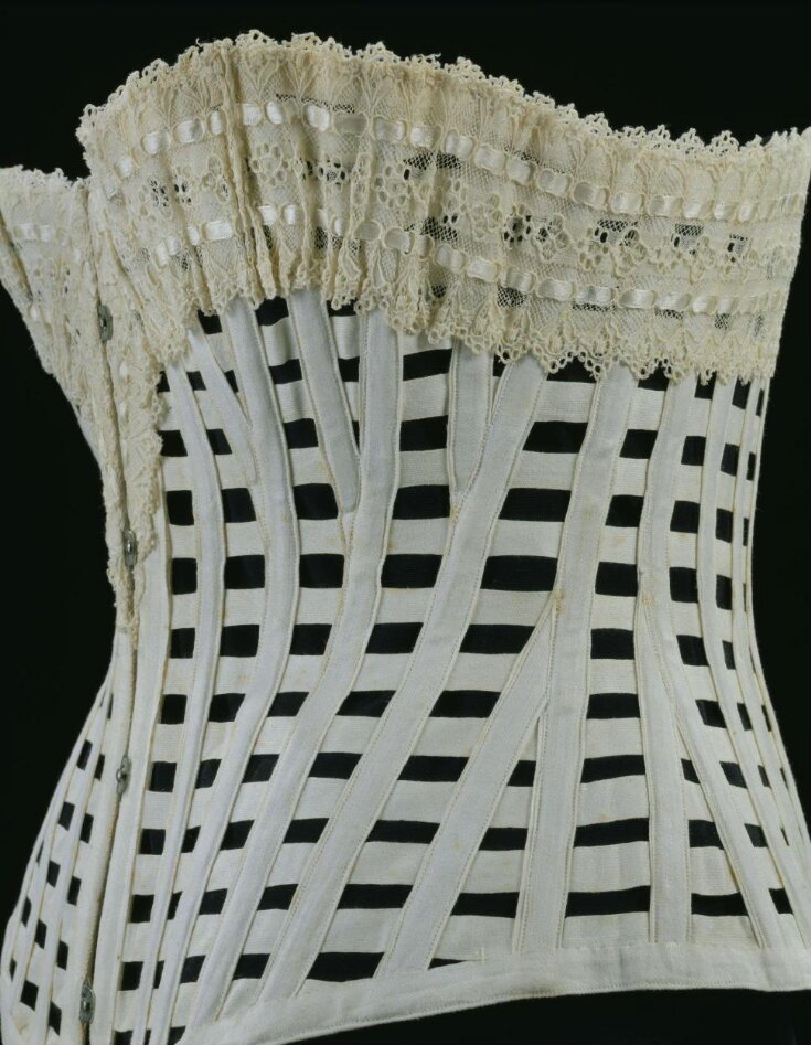 The McManus: Dundee's Art Gallery & Museum - Whalebone corset on display.  We have just put a beautiful whalebone corset on temporary display in the  Making of Modern Dundee gallery. It is