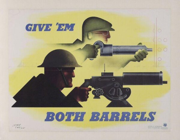 Give 'Em Both Barrels | Carlu, Jean | V&A Explore The Collections