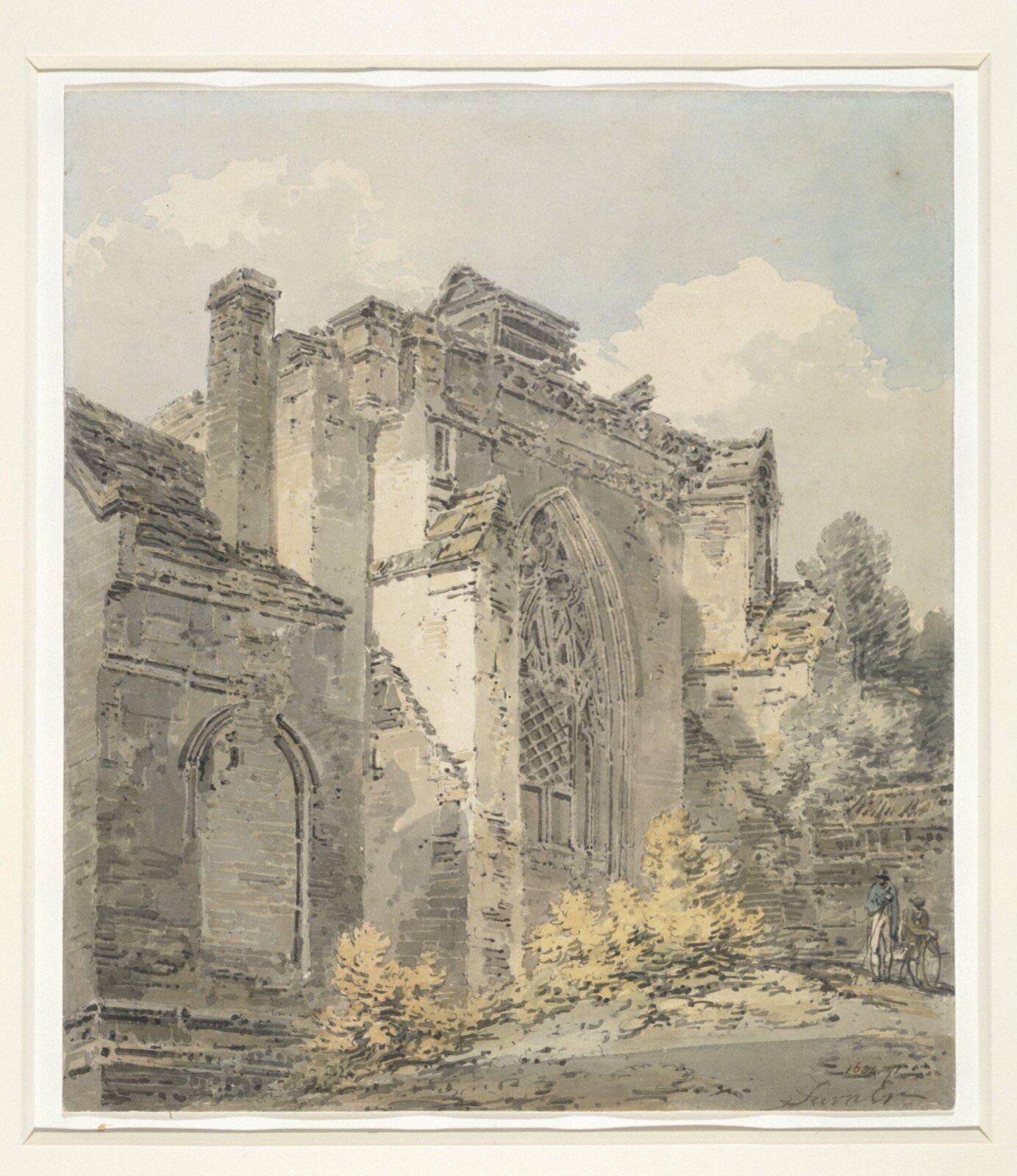 St. Albans Abbey, Turner, ca. 1795-1840