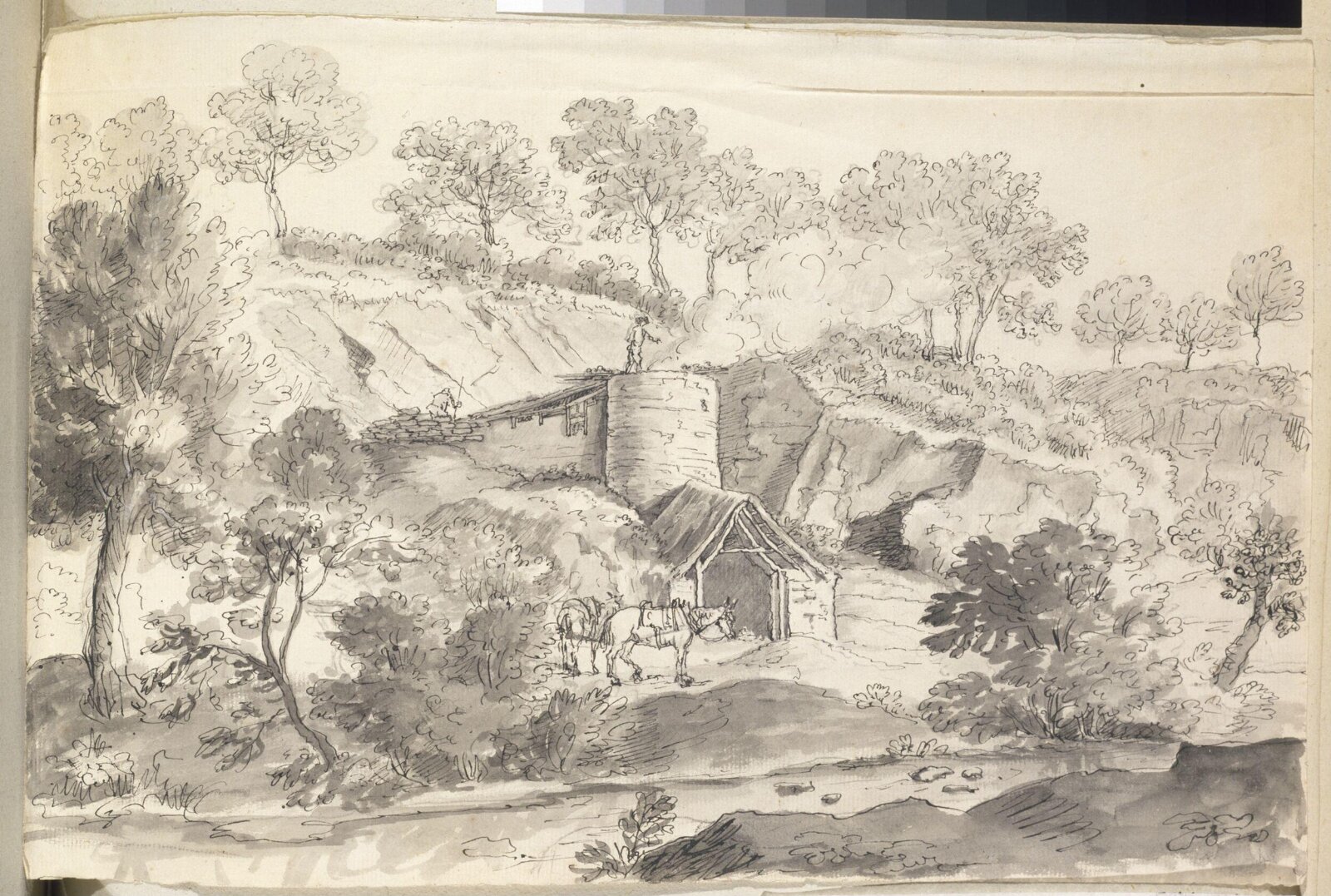 Drawing, Coplestone Warre Bampfylde, c.1770 to c.1780