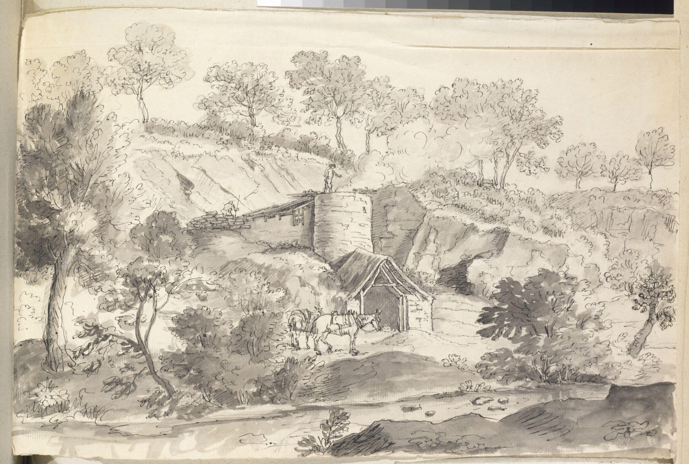 Drawing, Coplestone Warre Bampfylde, c.1770 to c.1780