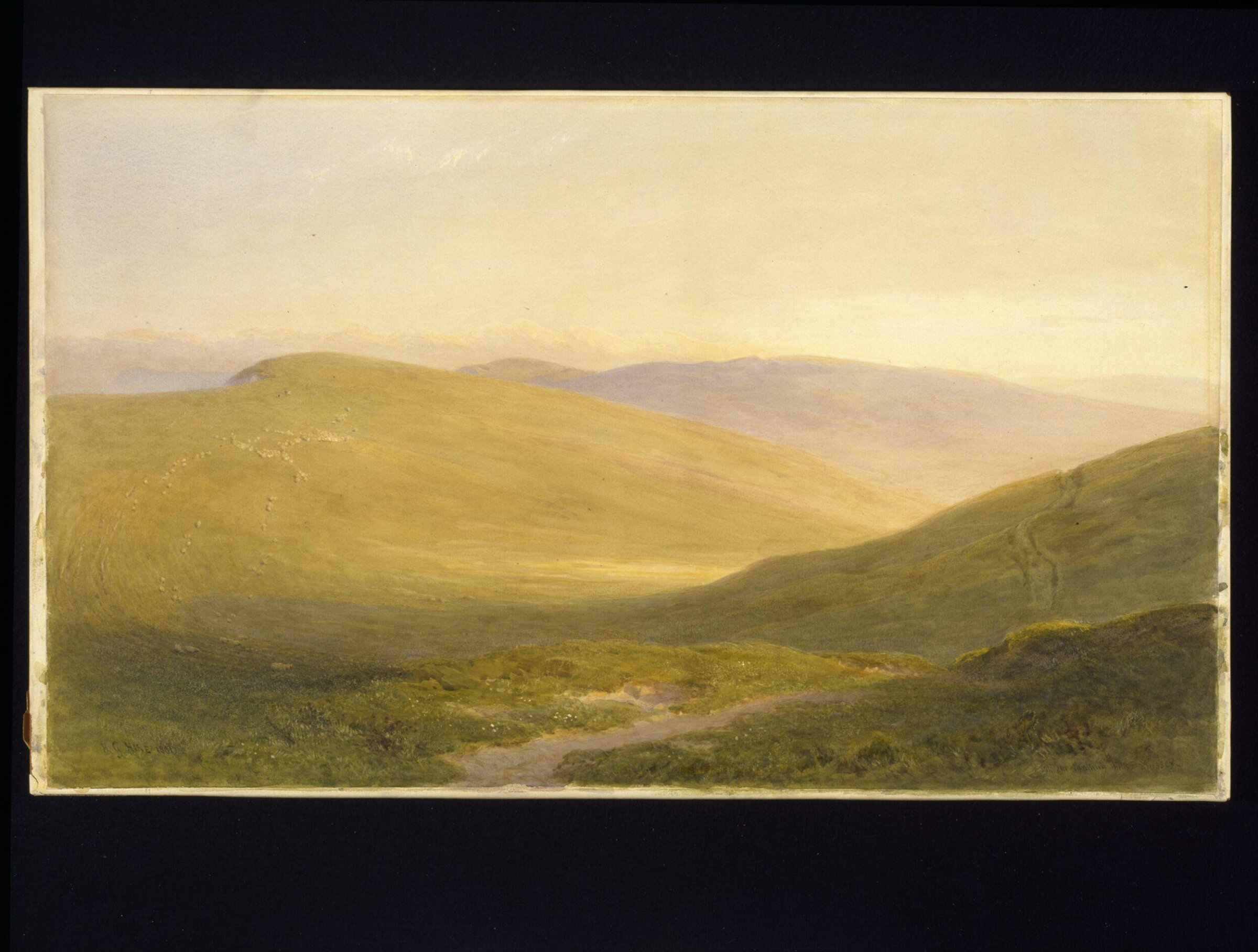 Bible Bottom, near Lewes, Hine, 1881