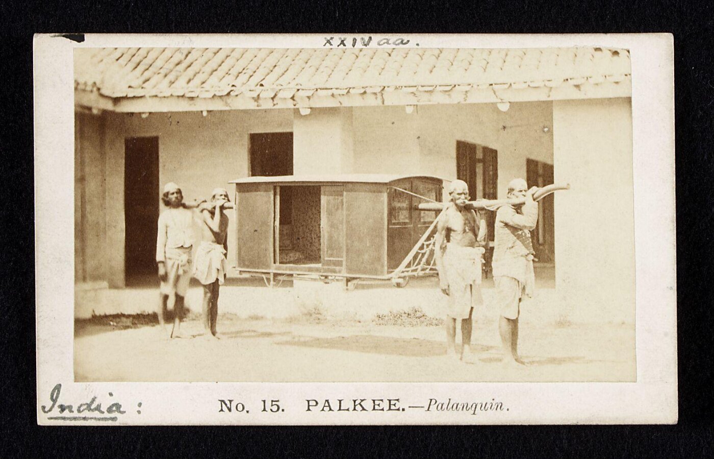 Unknown, Palanquin
