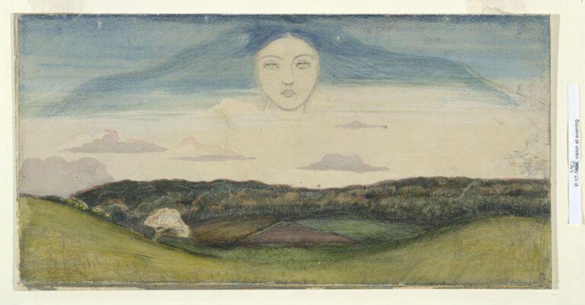 Vision at Evening, Paul Nash, 1911