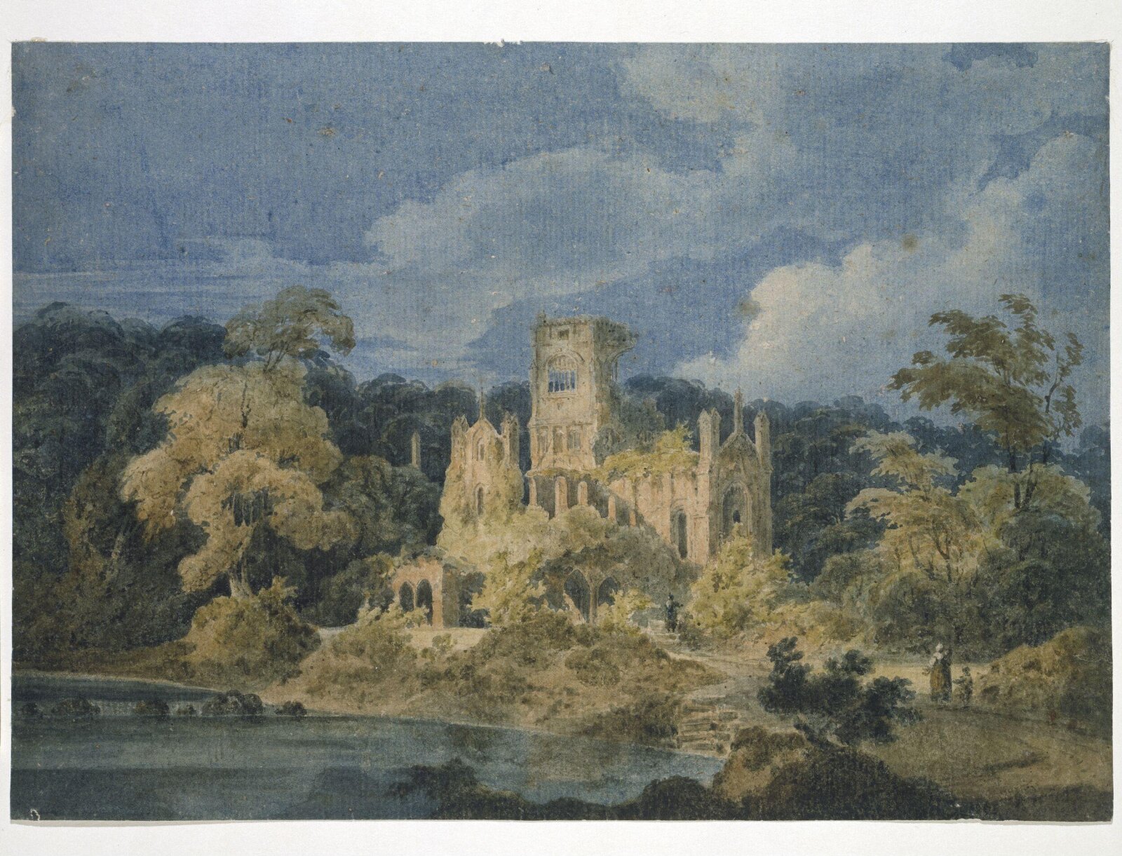 Kirkstall Abbey, ca. 1800-1850