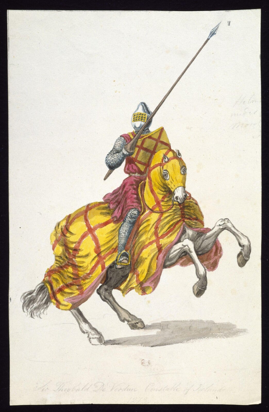 Drawing, Samuel Rush Meyrick, c. 1803-1848