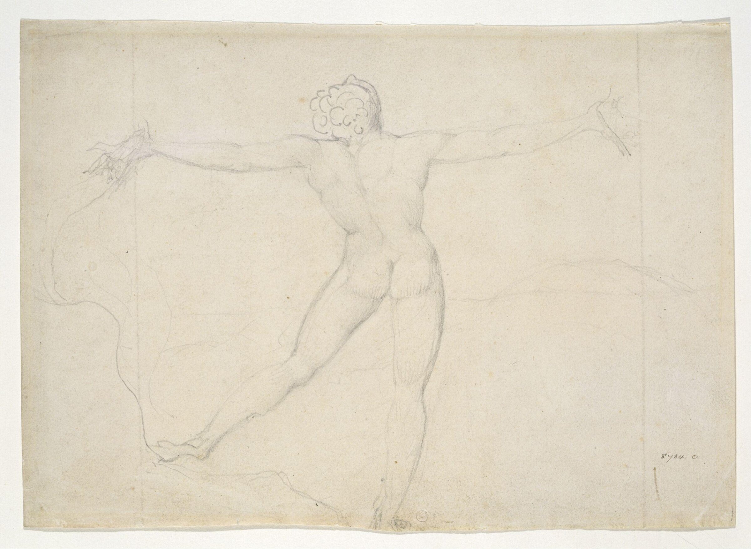 Drawing, Уильям Блейк, ок. 1780