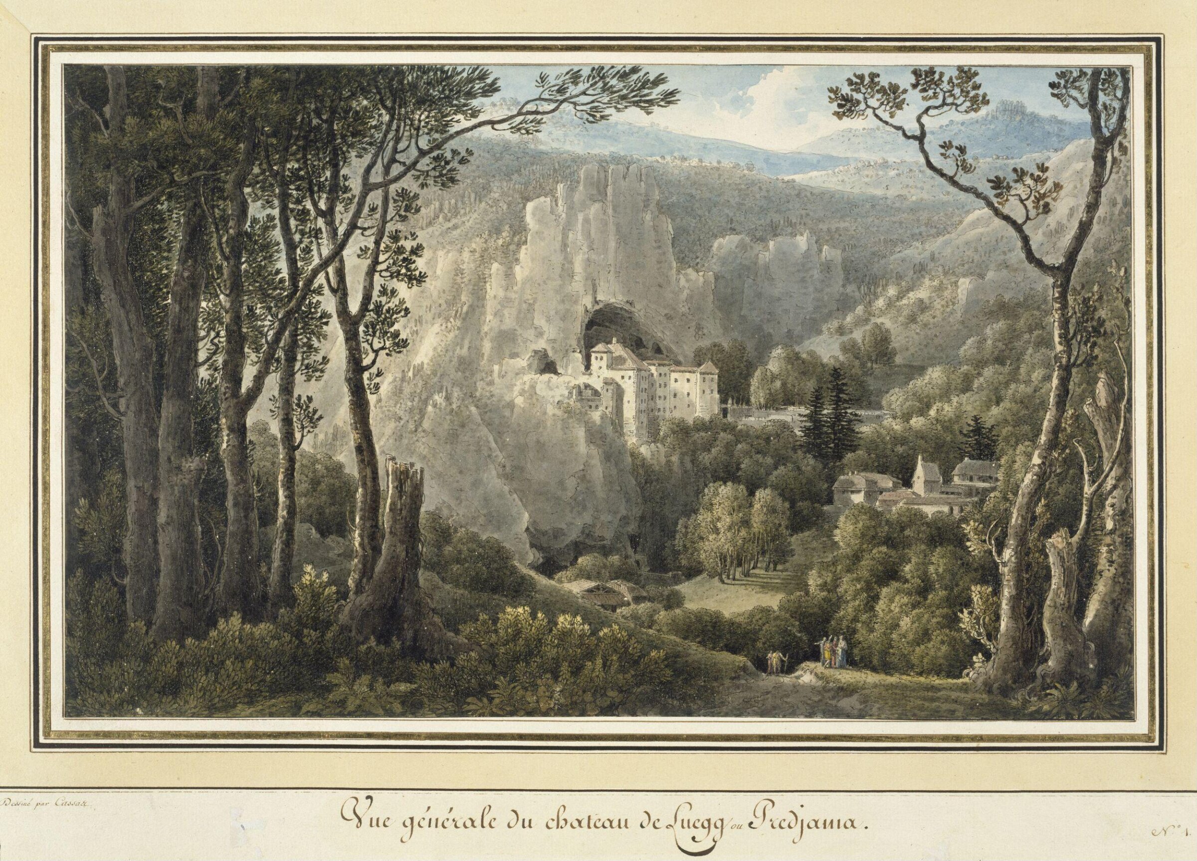 Voyage Pittoresque et Historique de l'Istrie et de la Dalmatie, Louis-François Cassas, ca. 1782