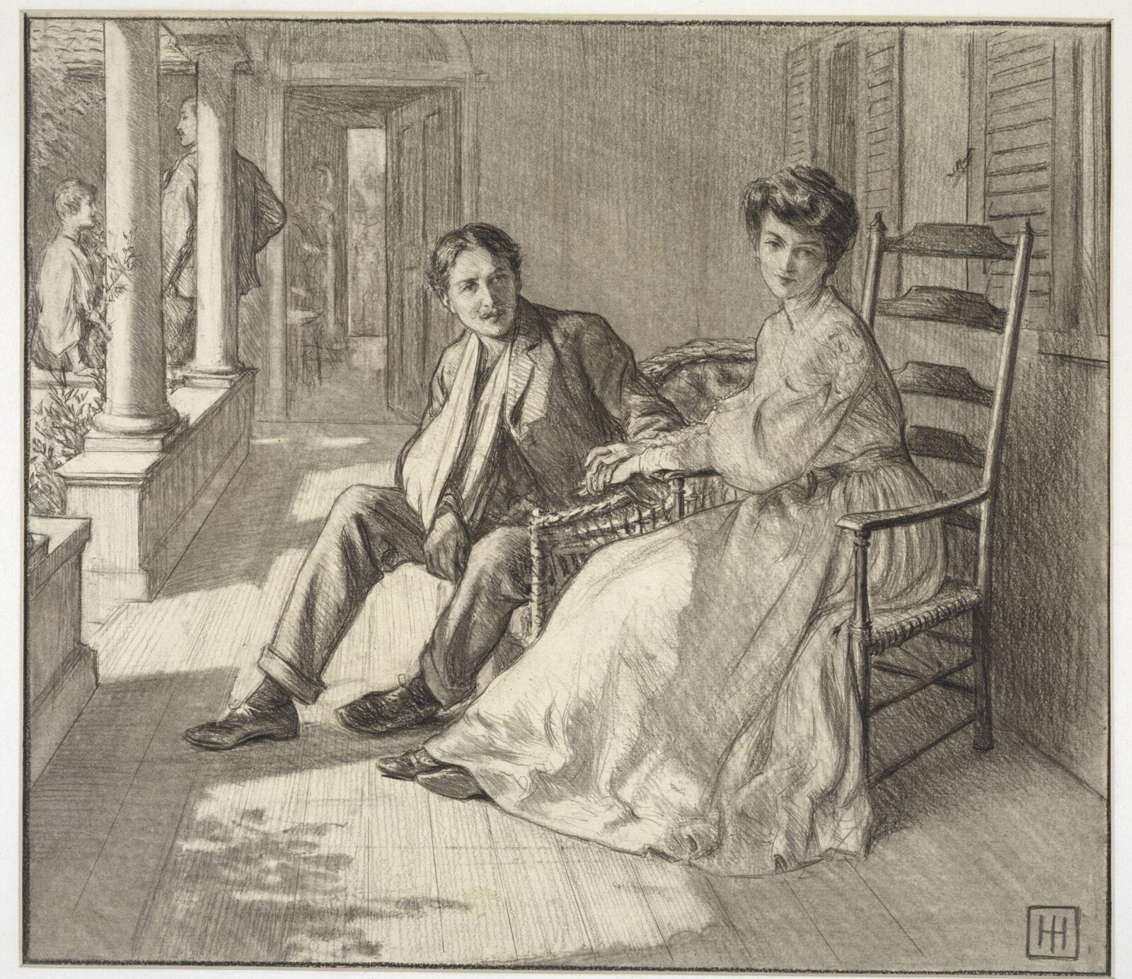 Drawing, George Percy Jacomb-Hood, 1906