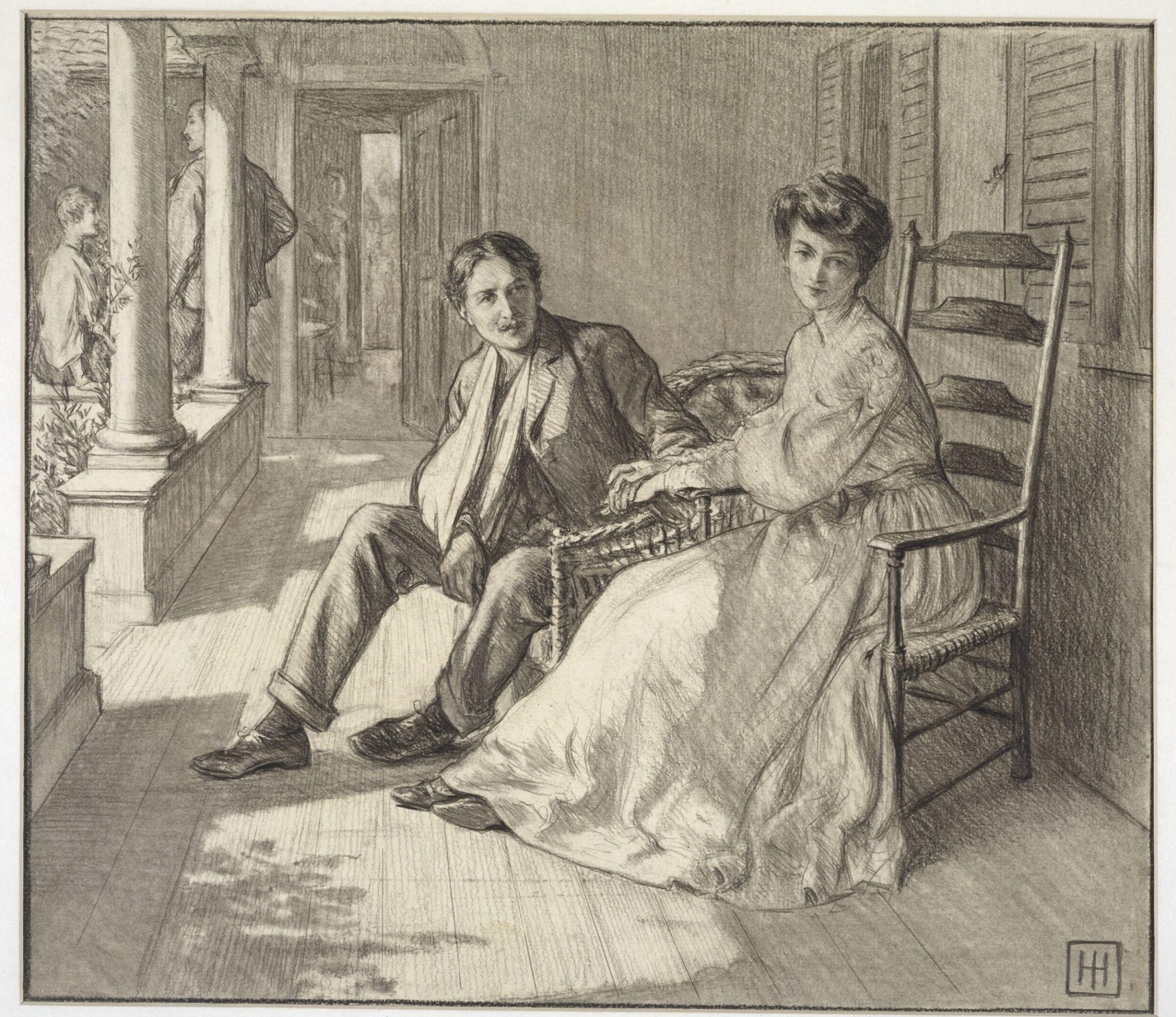 Drawing, George Percy Jacomb-Hood, 1906