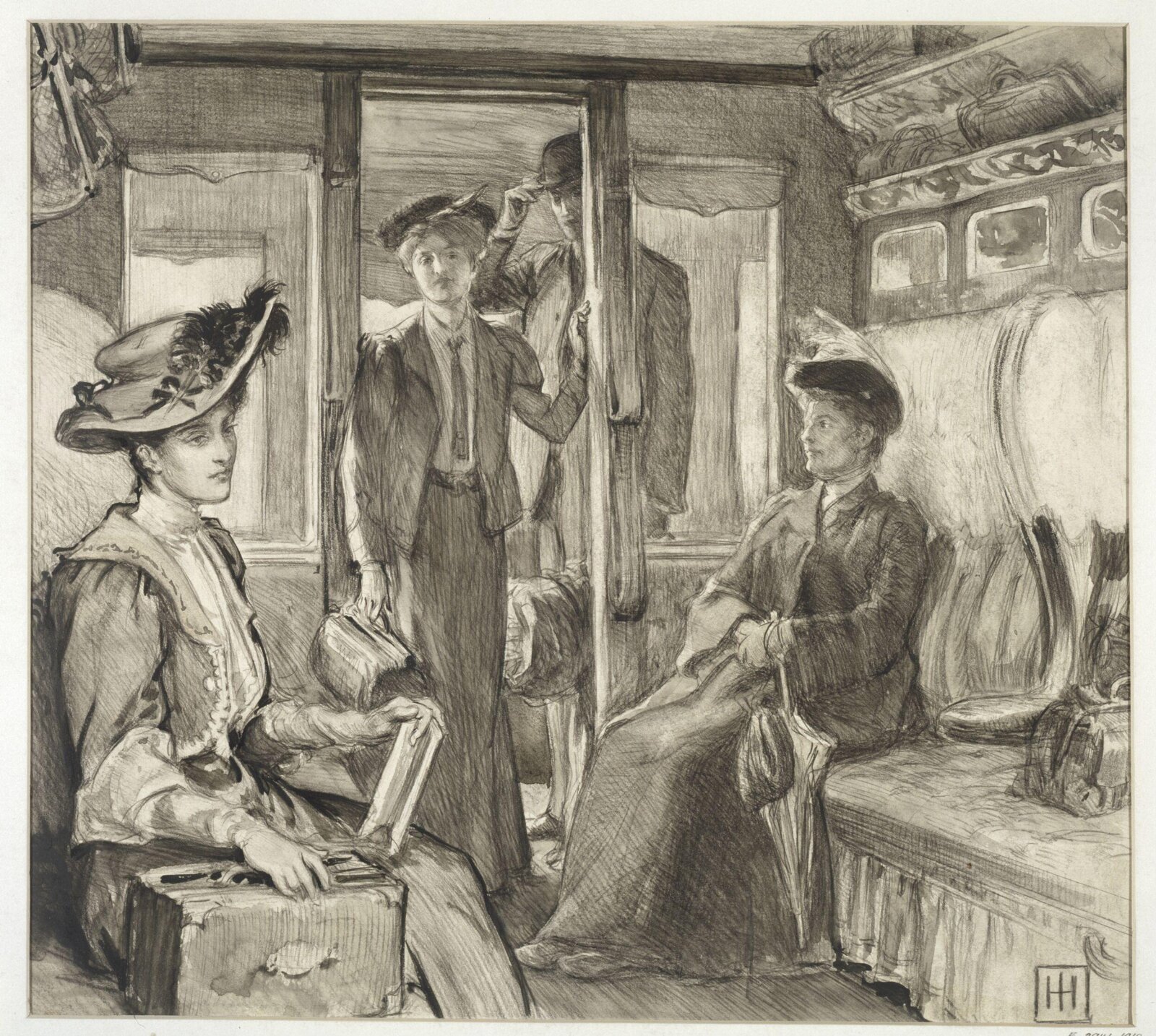 Drawing, George Percy Jacomb-Hood, 1906