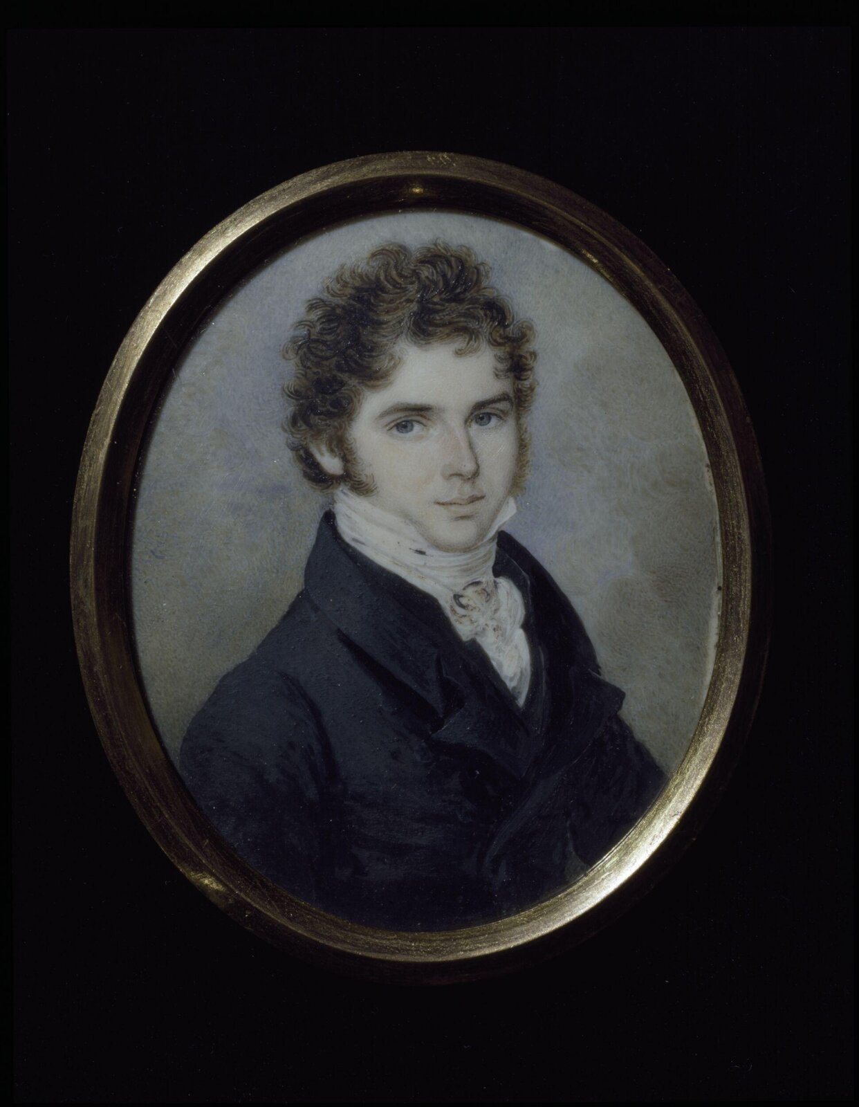 An unknown man, Joel Samuel Polack, April 1830