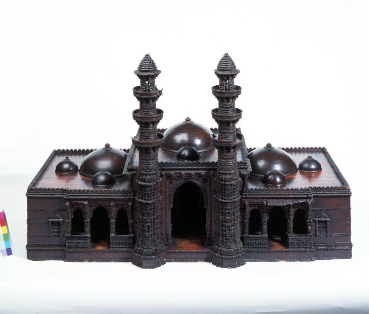 Model of Miyan Khan Chishti mosque in Ahmadabad top image