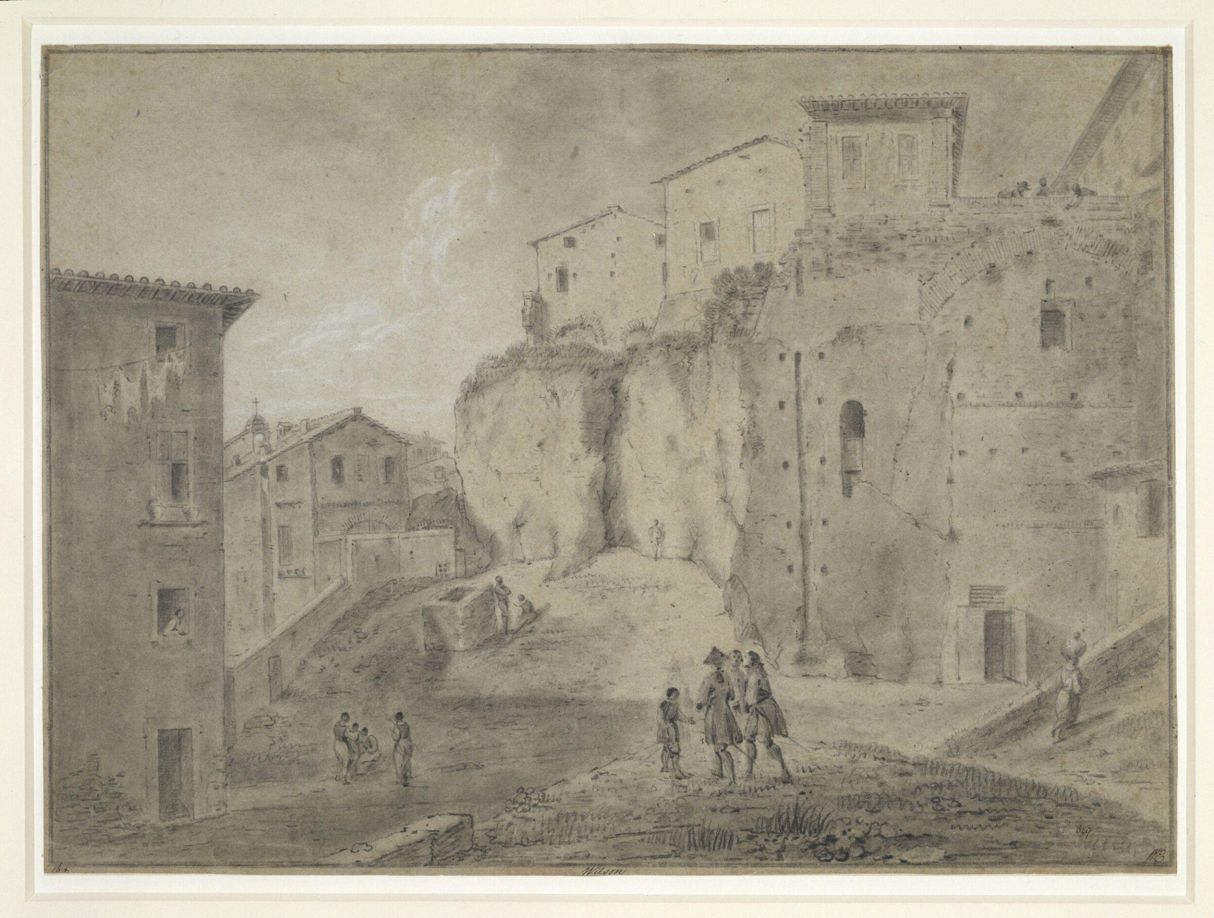 Drawing, Richard Wilson, 18th century