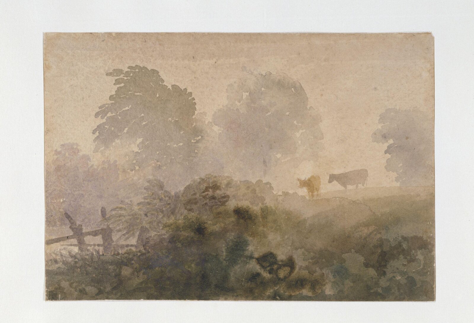 Watercolour, Anthony Vandyke Copley Fielding, early 19th century