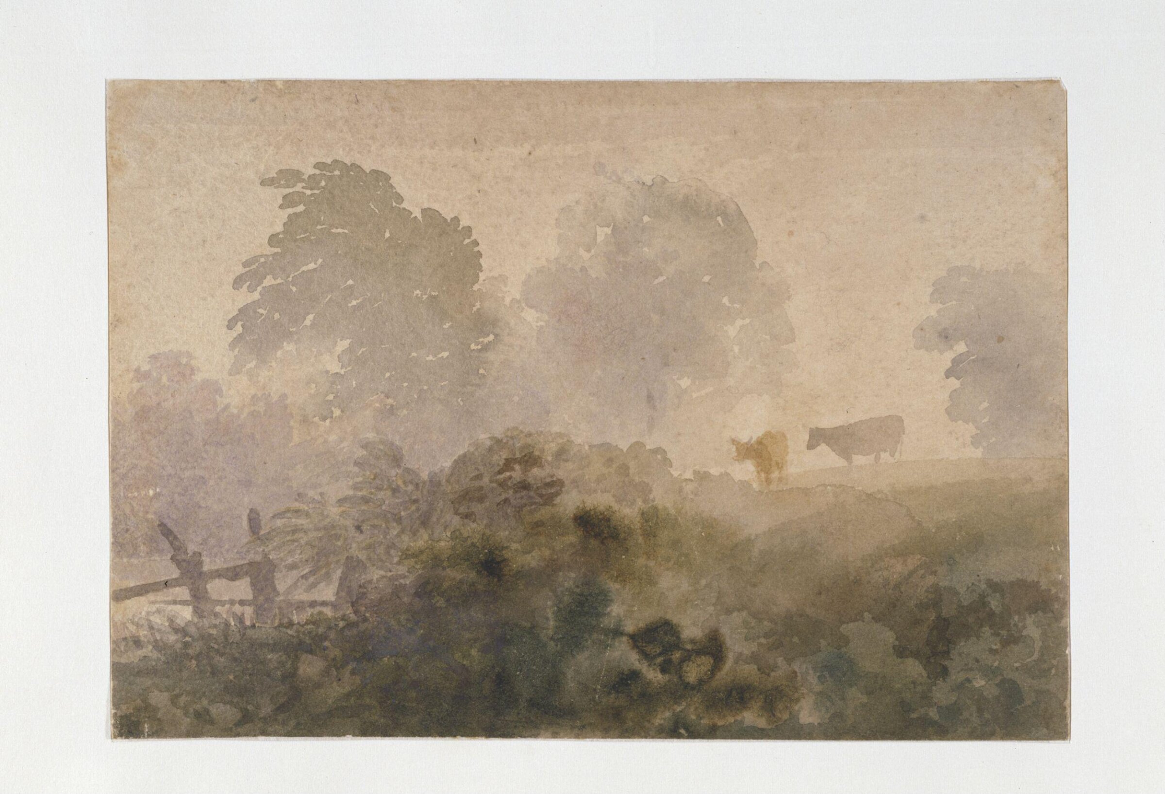 Watercolour, Anthony Vandyke Copley Fielding, early 19th century