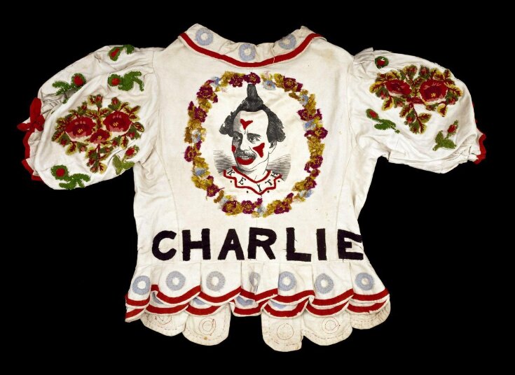 Jacket made for and worn by the circus clown and proprietor Charlie Keith (1836-1895) top image