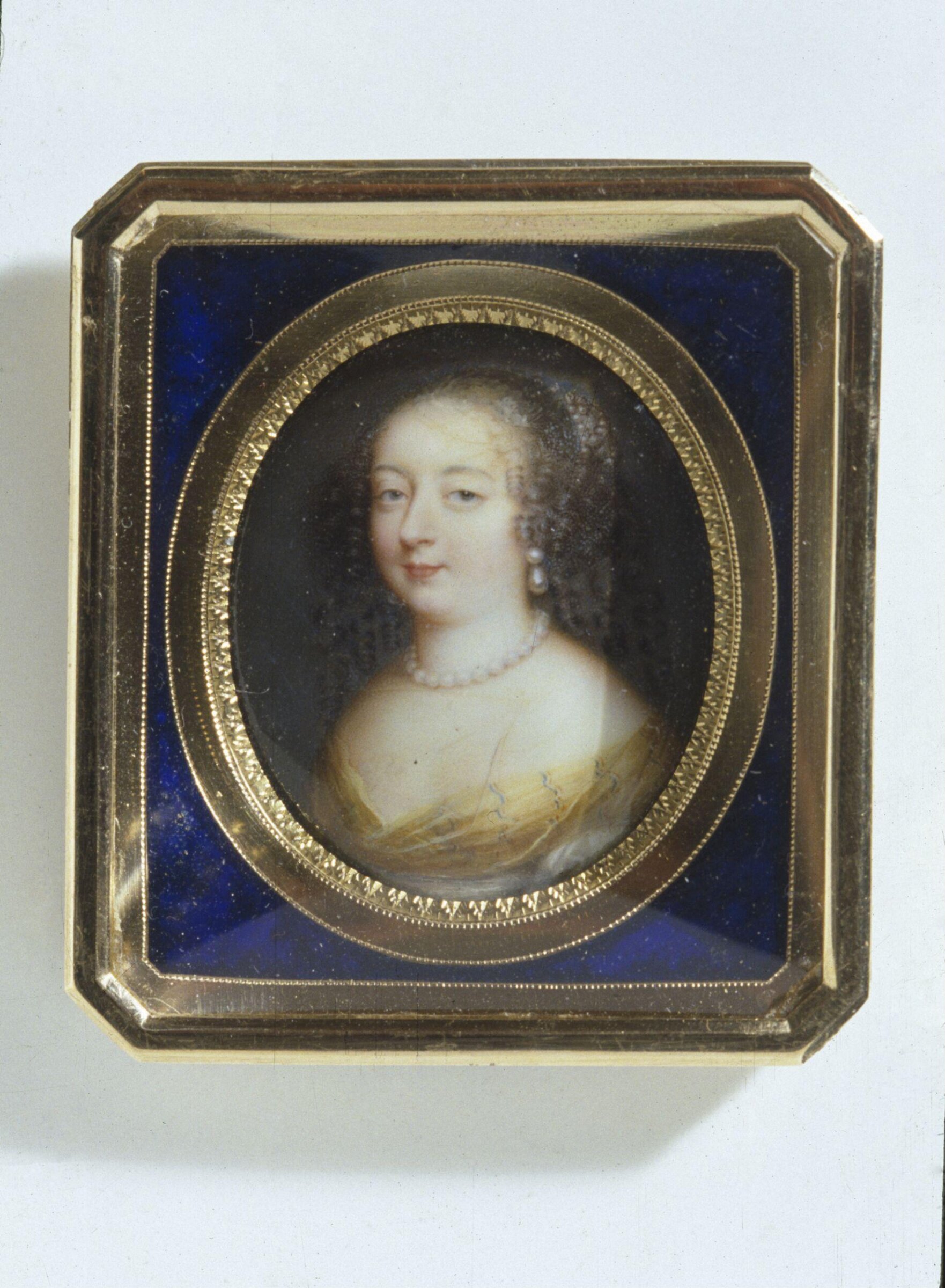Portrait miniature of the Marquise de Sévigne, Petitot, ca. 1650-96