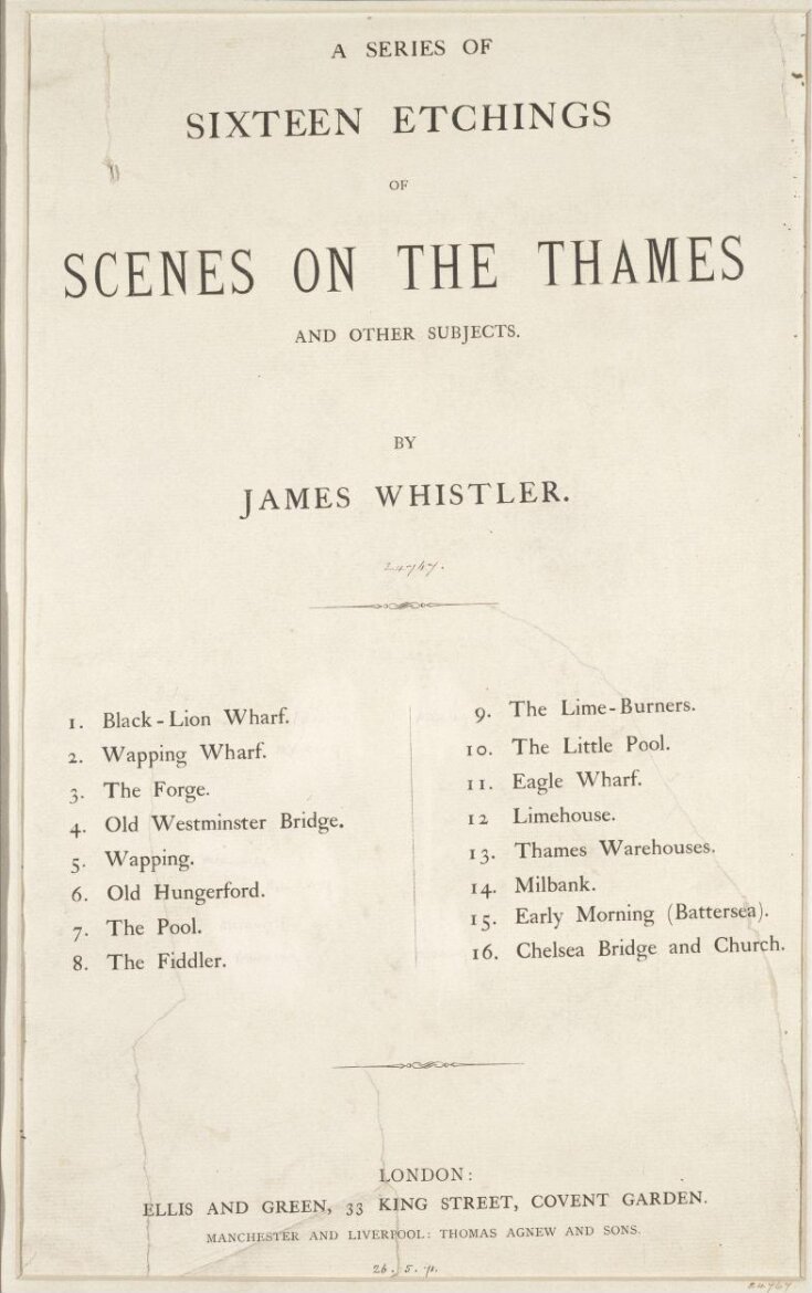 Title-page to The Thames Set image