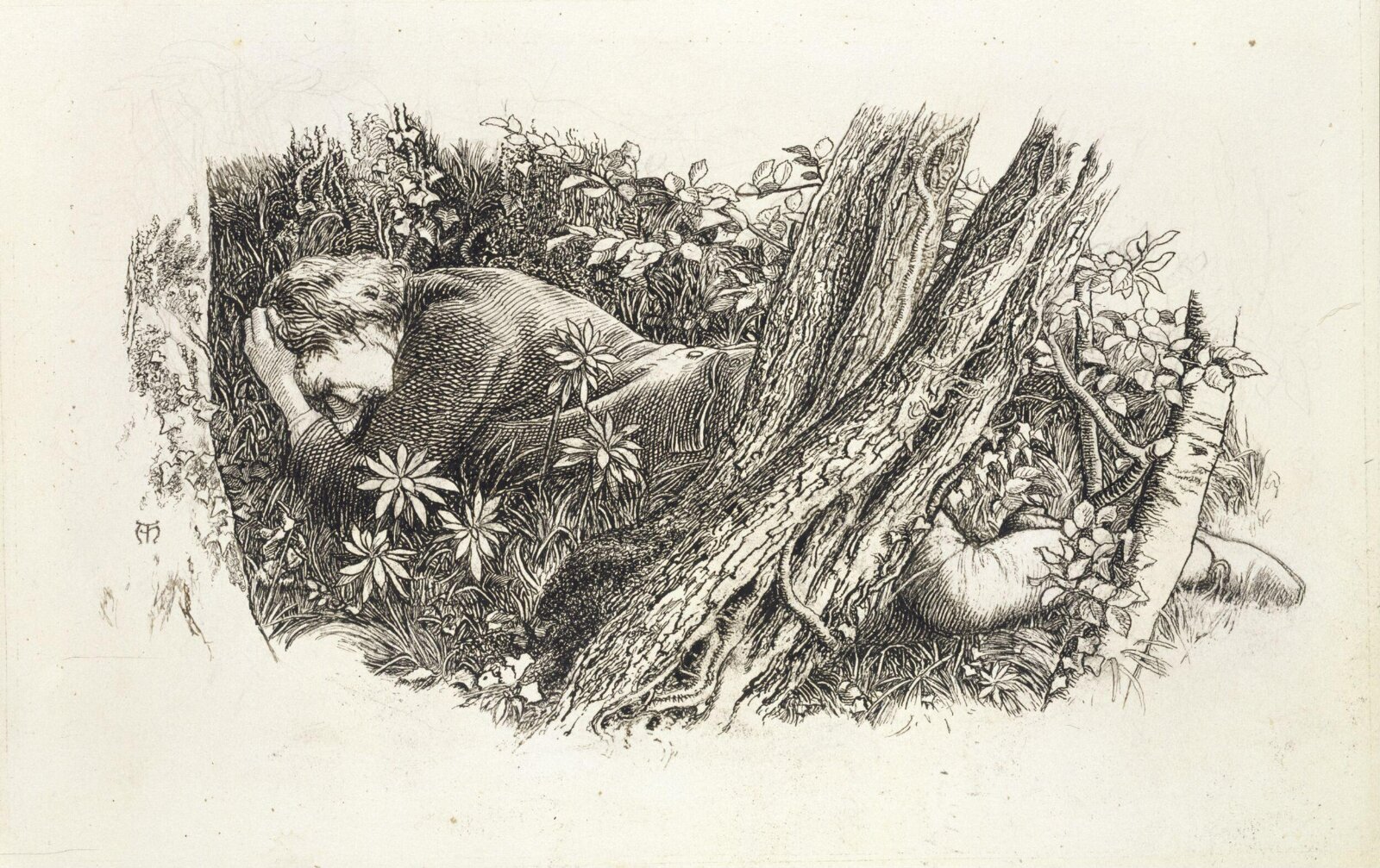 Enoch Arden, Arthur Hughes, 1866