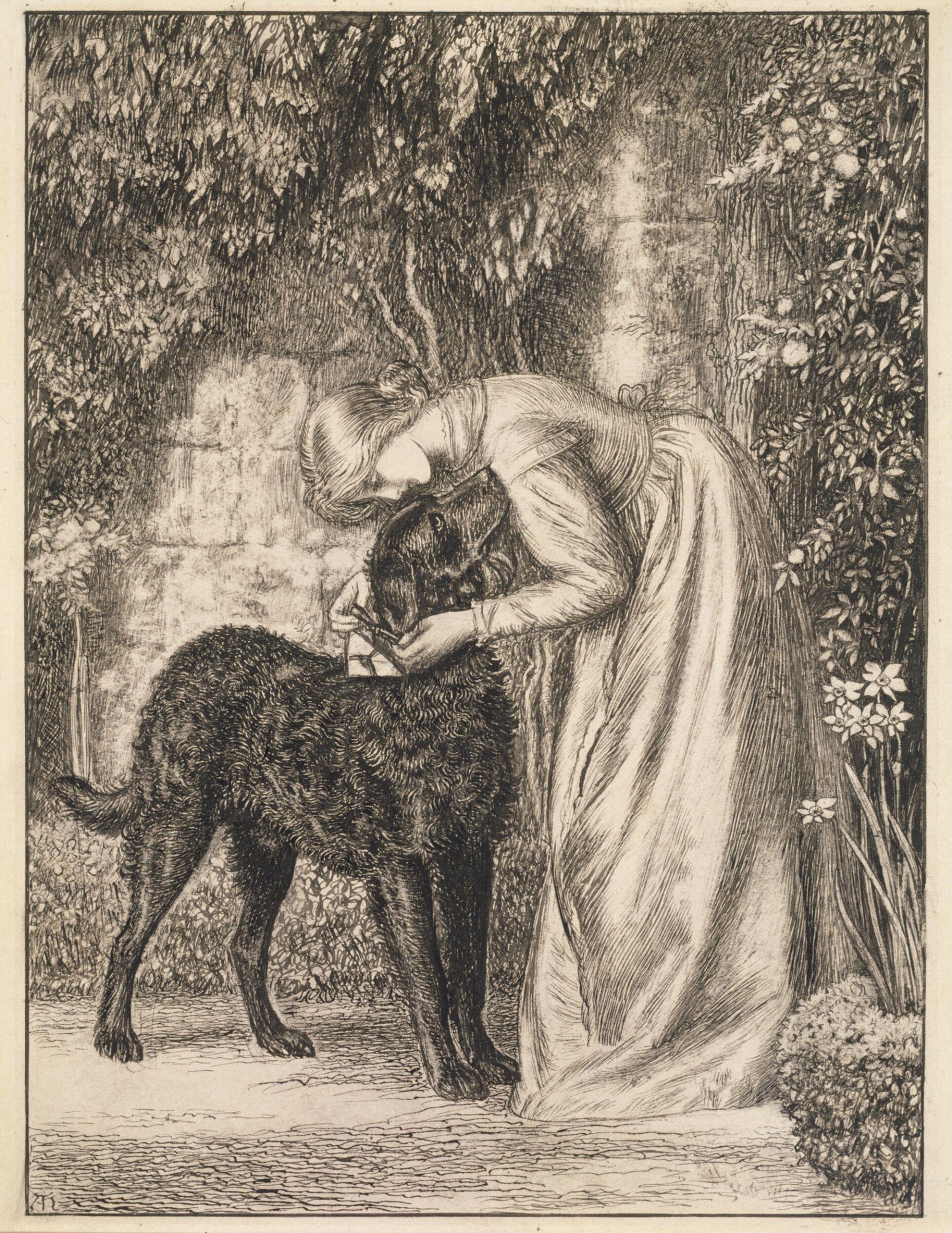 The Letter, Arthur Hughes, 1871