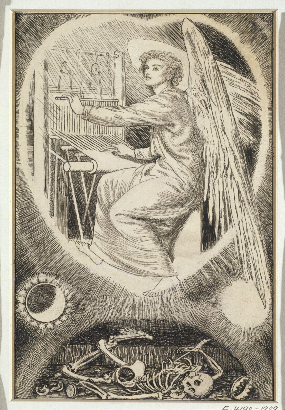 Drawing, Arthur Hughes, 1871