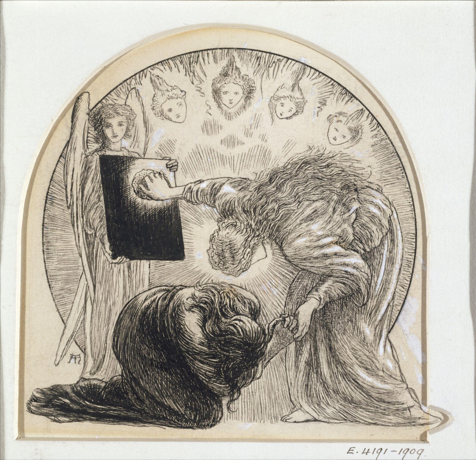 Drawing, Arthur Hughes, 1871