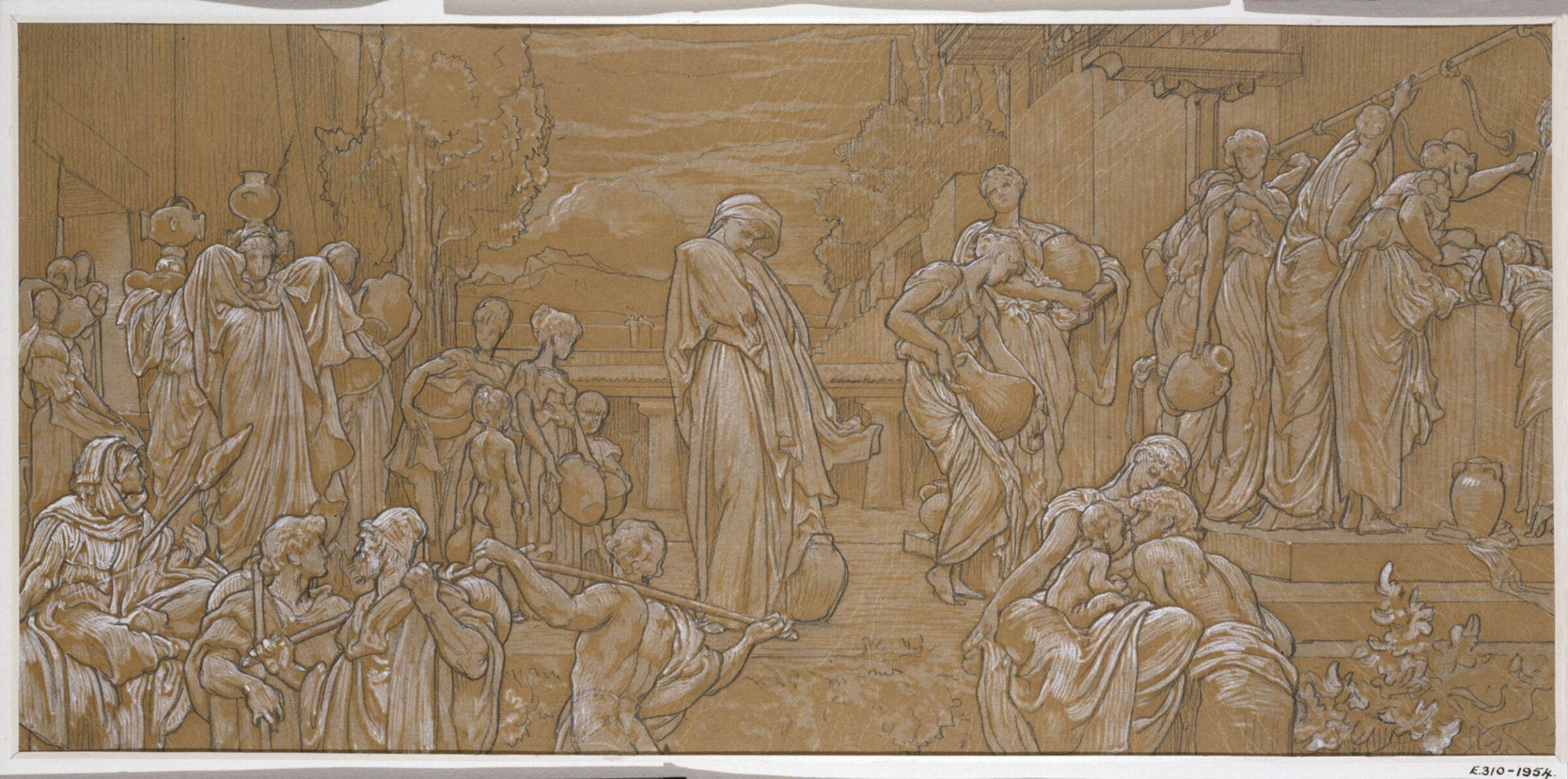 Drawing, Frederic Lord Leighton
