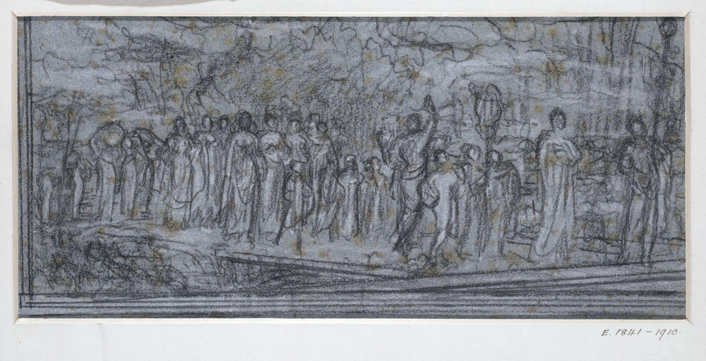 Drawing, Frederic Lord Leighton, Mid-19th century