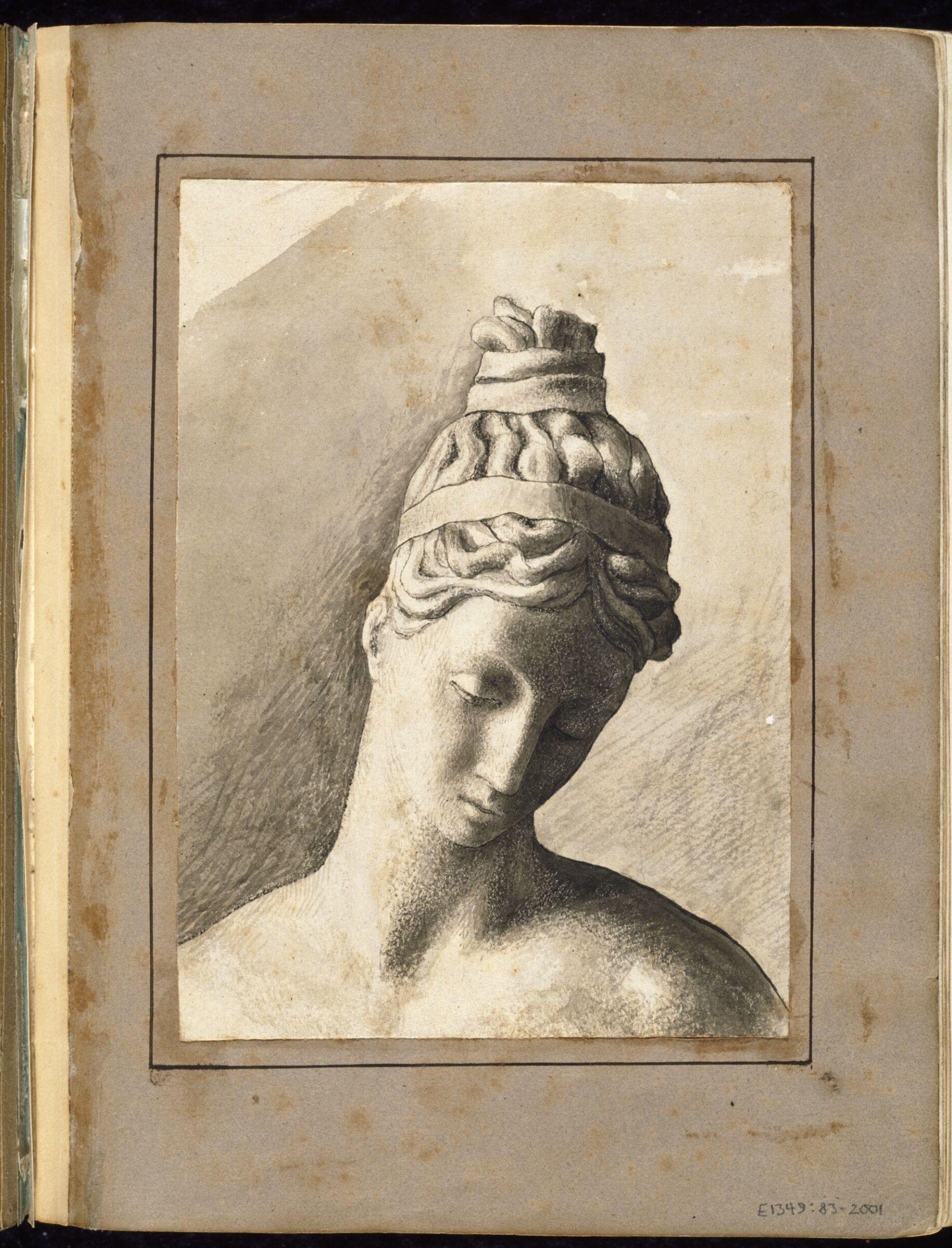 Drawing from Ionides Album, Edward Calvert, nineteenth century
