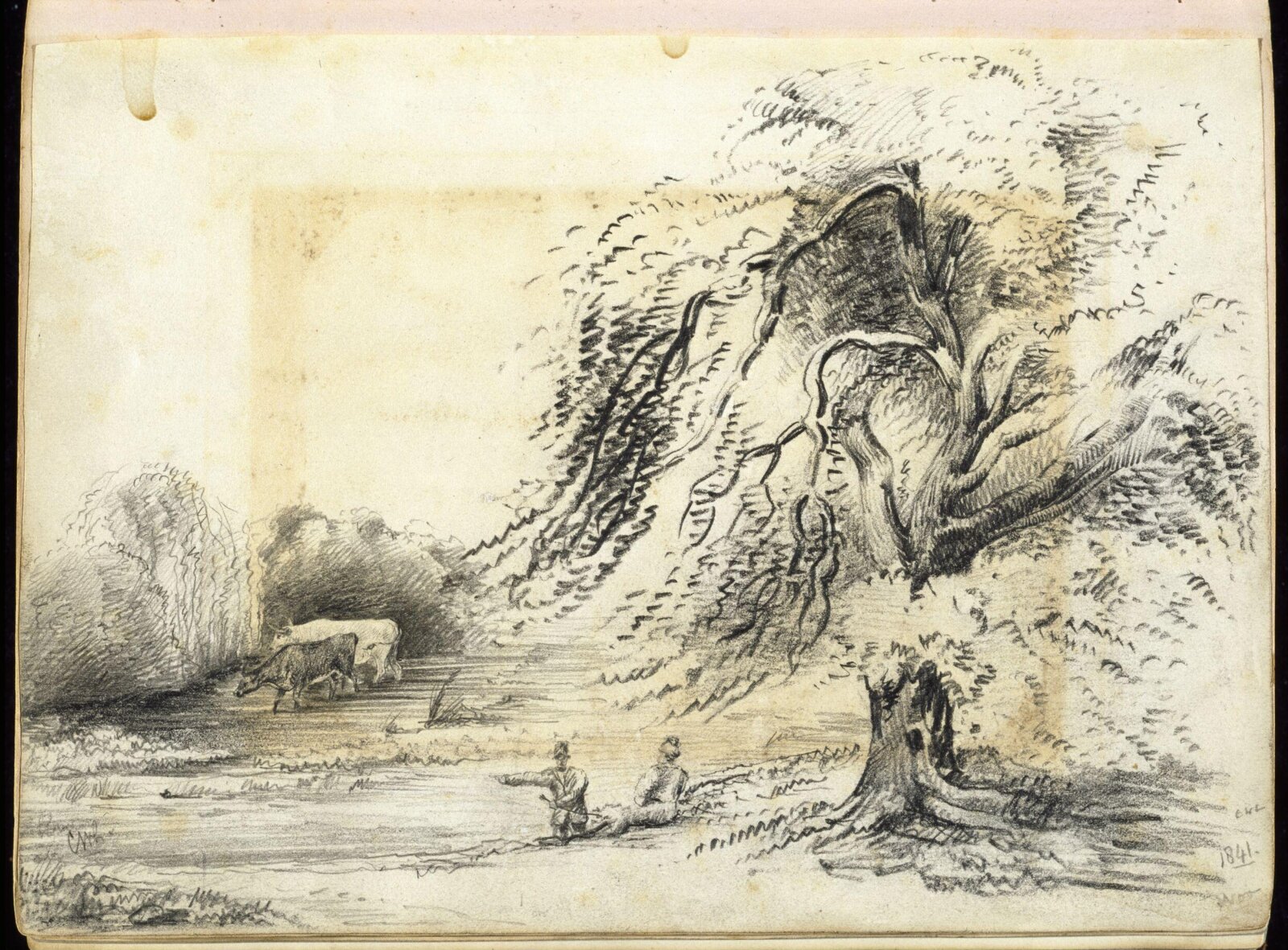 Drawing from the Ionides Album, nineteenth century