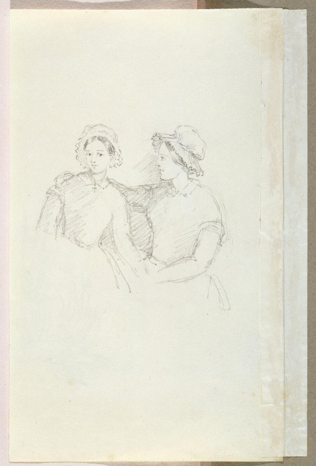 drawing from Ionides Album, 1853