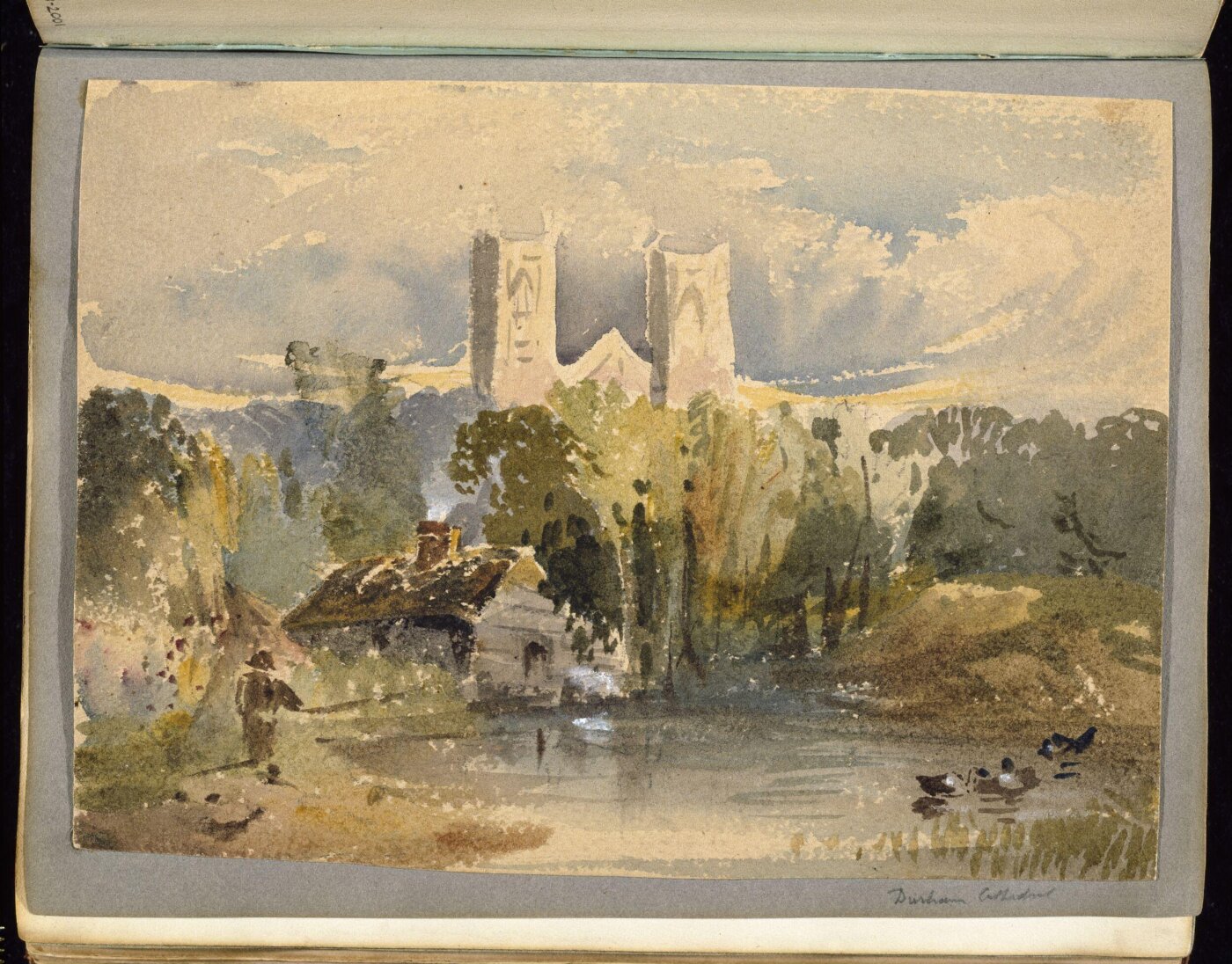 Unknown, watercolour from the Ionides Album