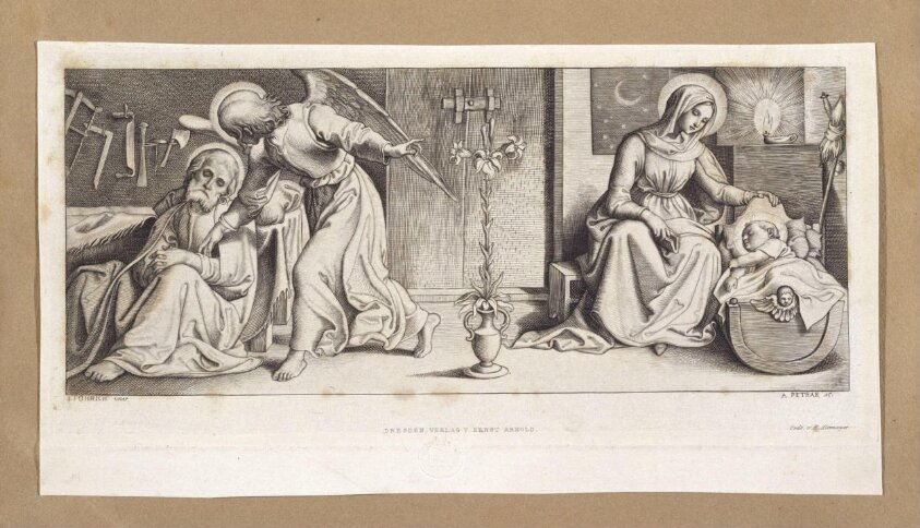 Print from Ionides Album (Early nineteenth century) by Joseph von Führich