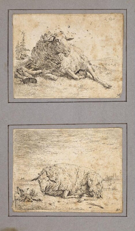 Page from Alexander Constantine Ionides Album
